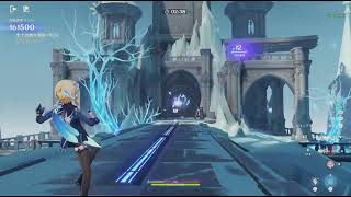 絶境　雑攻略　極寒の大嵐　ハード☆3　原神