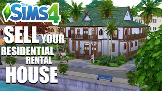 How To Sell Your Residential Rental House (For Rent Tutorial) - The Sims 4