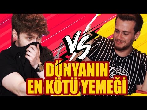 EN KÖTÜ YEMEĞİ YEMEK :(  w/ Berk Coşkun Video