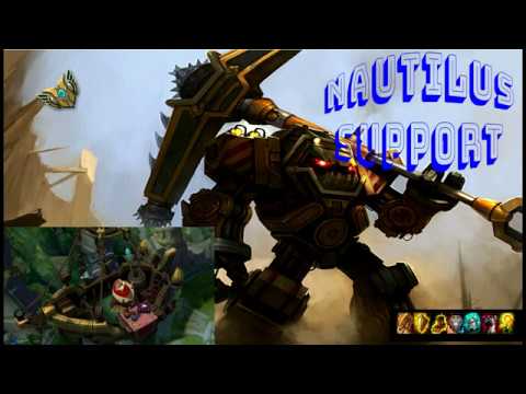 Nautilus Support Season 10 League of Legends Nautilus Support Build & Gameplay LOL S10 UTM 💜