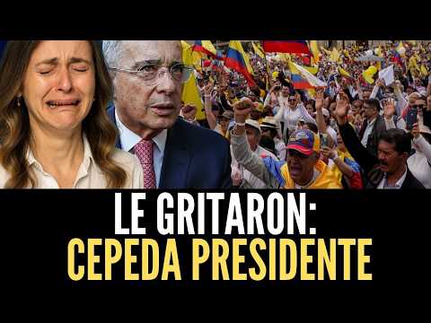 LA SACARON A LAS PATADAS - Policía tuvo que sacar a Paloma Valencia por FUERTES ABUCHEOS
