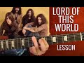 BLACK SABBATH - Lord of This World - Guitar ...
