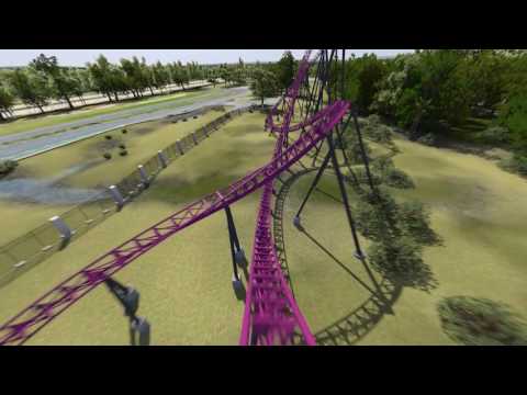DC Rivals HyperCoaster POV