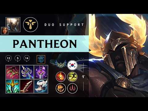 Pantheon Support vs Thresh - KR Challenger Patch 26.03