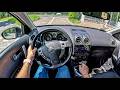 2008 Nissan Qashqai Mk1 1 6 115 HP POV Test Drive 2817 Joe Black