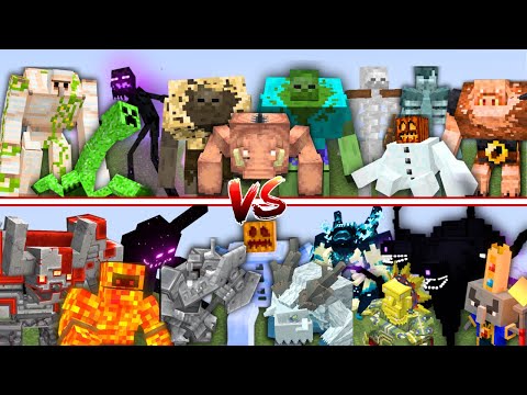 EPIC MUTANT MOB BATTLE in Minecraft!