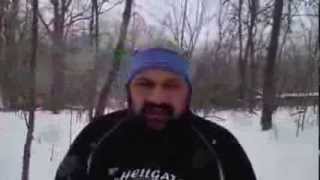 preview picture of video 'Cold Feat 10K Trail Race 2014, Staten Island, New York City'