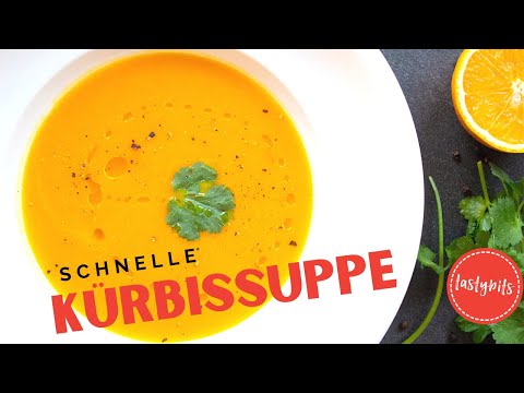 Cremige Kürbissuppe selber machen | Das schnelle & einfache REZEPT!