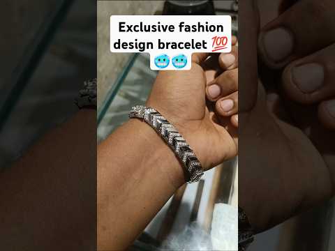 "Platinum finish. Diamond shine. The bracelet your wrist deserves.#LuxuryJewelry #DiamondBracelet