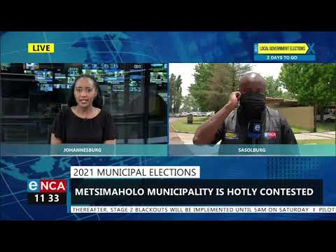 2021 Municipal Elections ANC's final election push