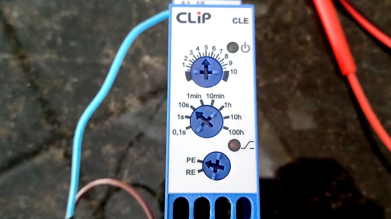 Relé Temporizador Retardo e Pulso na Energização Para Automação da Horta Hidropônica