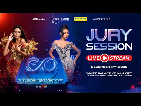 LIVE 🔴 MISS COSMO 2025 | JURY SESSION