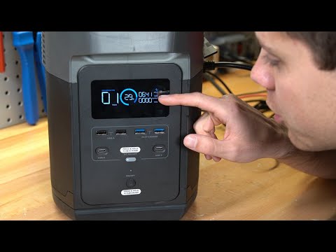 Lanksti saulės panelė EcoFlow 100 W / 5006001002 video