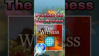 El platino de The Witness #videojuegos #trofeosplaystation #trofeoplatino #thewitness #trofeospsn