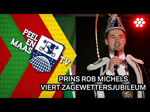 Prins Rob voorop tijdens Zagewettersjubileum - 9 januari 2023 - Peel en Maas TV Venray