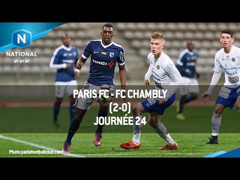 J24 : Paris FC - FC Chambly (2-0), le résumé