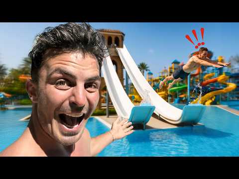 KAYDIRAKTAN HAVUZA UÇMA YARIŞMASI!! (İNANILMAZ ÖDÜL)