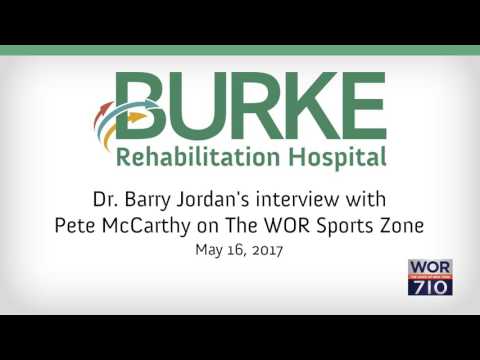 Dr. Barry Jordan's interview with Pete McCarthy on The WOR Sports Zone
