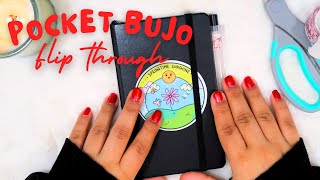 a flip through of my pocket bullet journal + washi tape pen loop tutorial