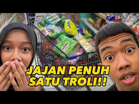 ADIK MINTA JAJAN SAMPAI PENUH SATU TROLI