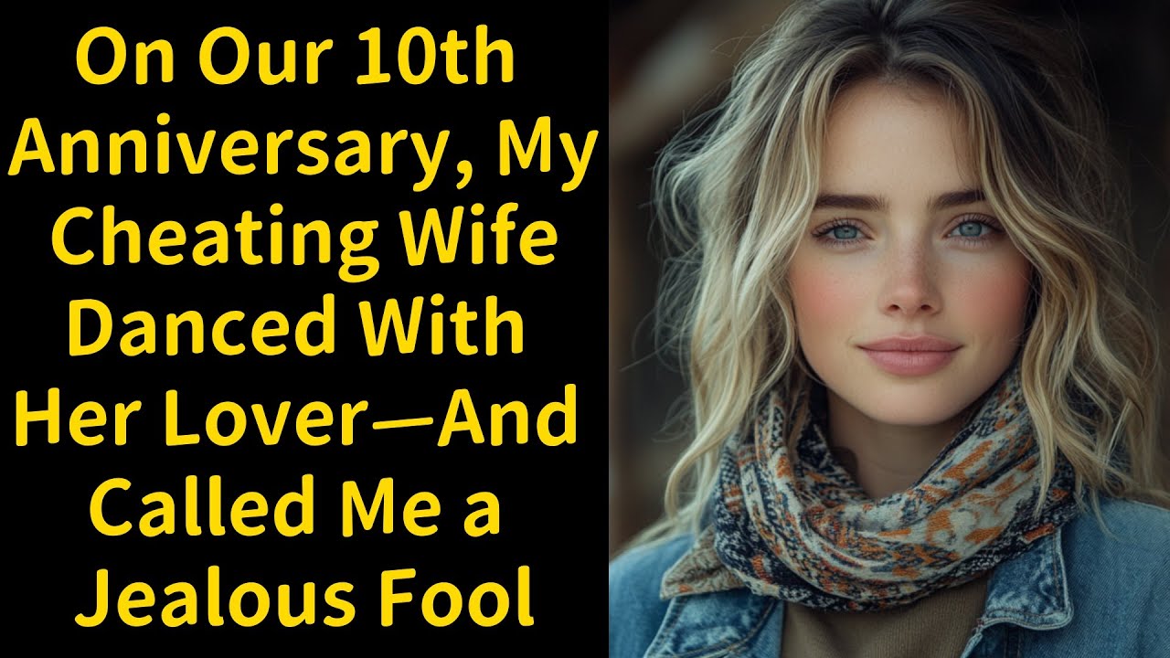 On Our 10th Anniversary, My Cheating Wife Danced With Her Lover—And Called Me a Jealous Fool...