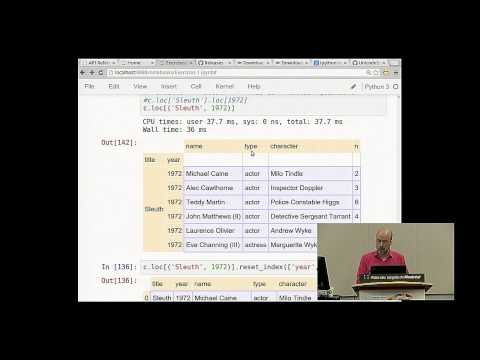 Brandon Rhodes - Pandas From The Ground Up - PyCon 2015