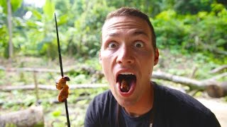 EATING GRUBS AND CATCHING ALLIGATORS | Amazon Jungle - YouTube