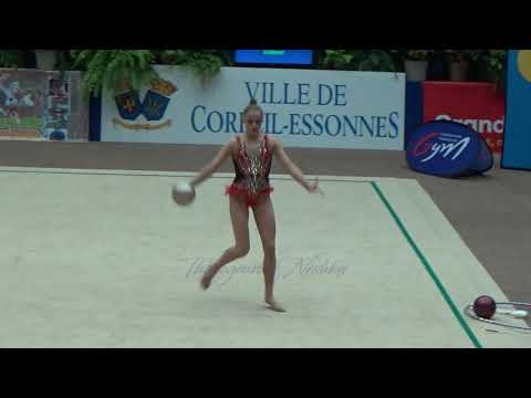 Valérie ROMENSKI (FRA) ball - 2020 Corbeil senior EF