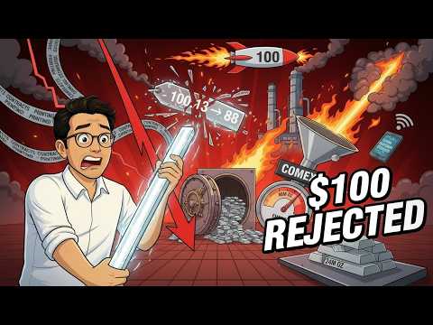 Silver Hit $100 Then CRASHED $8 the Same Minute — Someone Just Slammed Silver $8 in 60 Seconds