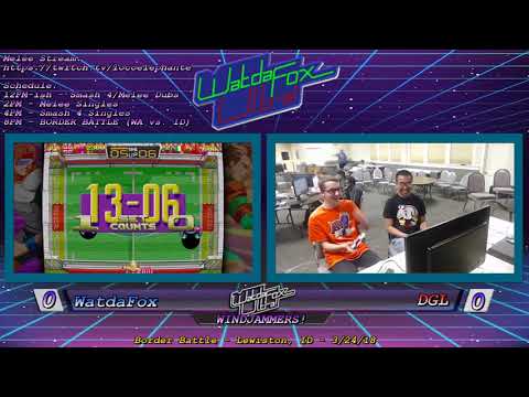 LCV Border Battle - Windjammers R1 - HNTI | WatdaFox (Miller) vs. DGL (Biaggi)