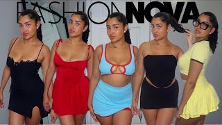 SUMMER CLOTHING TRY ON HAUL 2024 ft. FASHION NOVA  | Jaylee Ortega