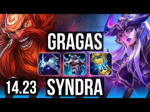 GRAGAS vs SYNDRA (MID) | NA Challenger | 14.23