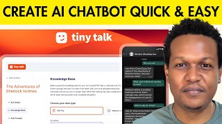TinyTalk AI Chatbot Tutorial(How to Automate Your Customer Support in Minutes)