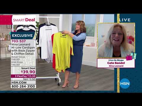 HSN | Nina Leonard Fashions Celebration 07.22.2020 - 01 PM