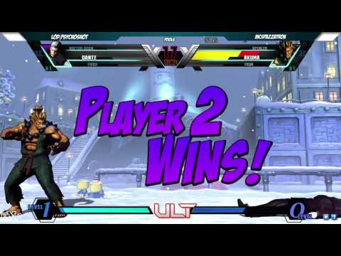 ULT6 2-20-16 Psychoshot vs Spazz - Pools