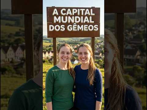 A CAPITAL mundial dos GÊMEOS #curiosidades #interessante #vocêsabia