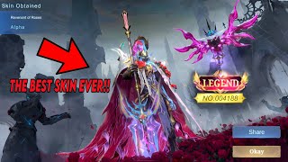 Download lagu ALPHA LEGEND SKIN IS FINALLY HERE!🔥REVENANT OF ROSES (best skin ever!?) - MLBB mp3