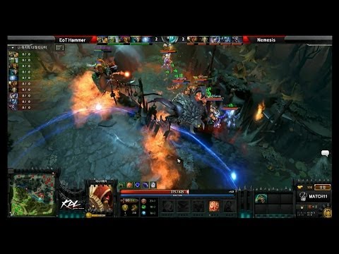 [KDL] Tier 2 : EoT Hammer vs Team Nemesis -DOTA2,EsportsTV
