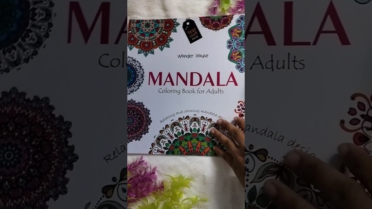 Mandala Colouring book for adults #shortsfeed / Colouring book