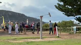 Plenty of filming scenes on the CelebTime Location tour 19/8