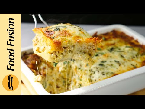 Pesto Lasagna Recipe by Food Fusion