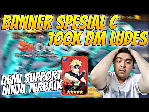 GACHA RATEUP BANNER C🔥, NINJA SUPPORT TERBAIK HARUS PUNYA, GAS B10 🔥 - Ninja War