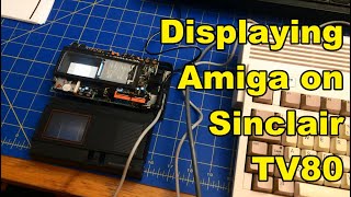 Quick Clip: Amiga 600 Connected to Sinclair TV80 (FTV1)