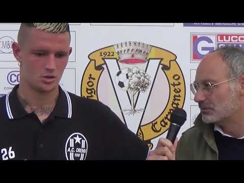 Vigor Carpaneto vs AC Crema 1908. Le interviste post partita.