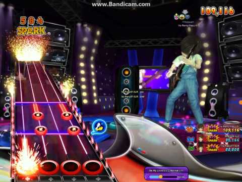 Guitar Mode Audition Mix Match Be My Love (Lv.2 Normal) With Flame Out