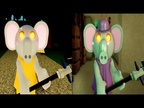 Old vs New Redesign Elly Jumpscare - Roblox Piggy