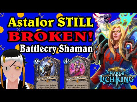 Nerfs Cant Stop BATTLECRY Shaman! | Control Shaman | Hearthstone Shaman Deck