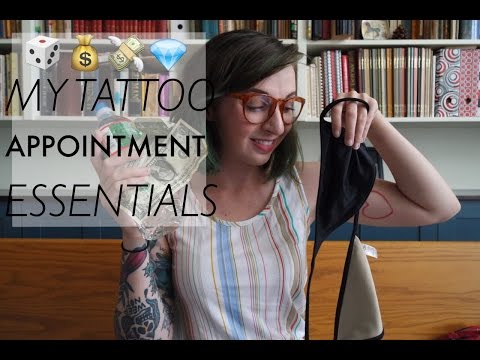 PR: My Tattoo Appointment Essentials! Video