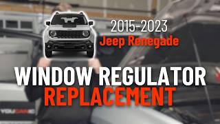 Jeep Renegade Window Regulator Replacement (2015-2023) – Full DIY Guide