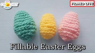 Fillable Easter Eggs - NO SEW - Jayda InStitches Live Stream March 16, 2026